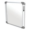 Ghent Nexus Double-Sided Portable Whiteboard Tablet, 27.88x27.88, White Surface, Satin Aluminum Frame NEX101TN